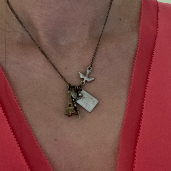 Paris charm necklace - Picture 2 of 3